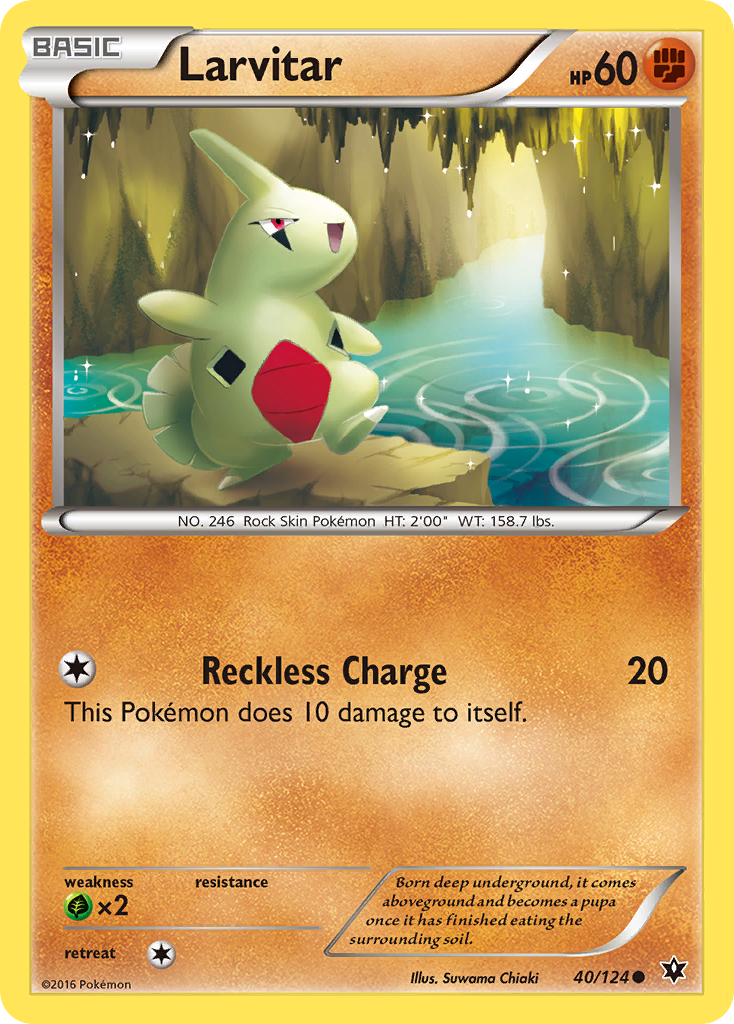 Fates Collide Larvitar #40/124