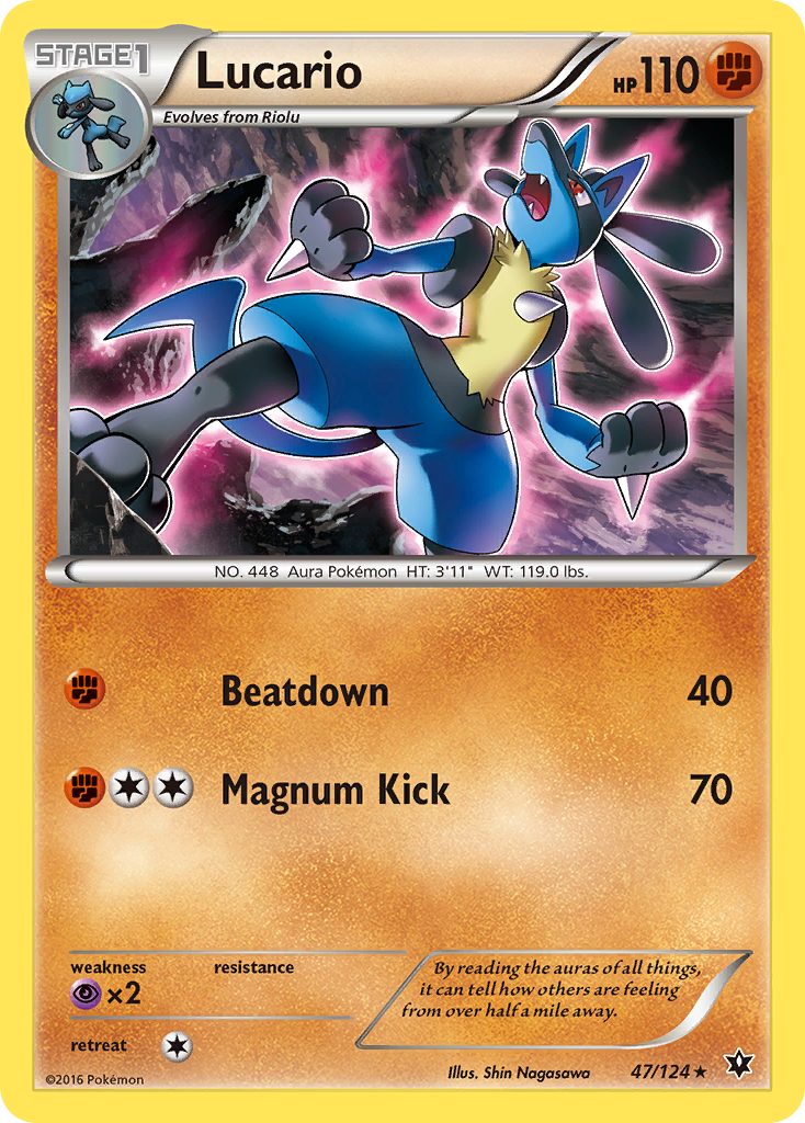 Fates Collide Lucario #47/124