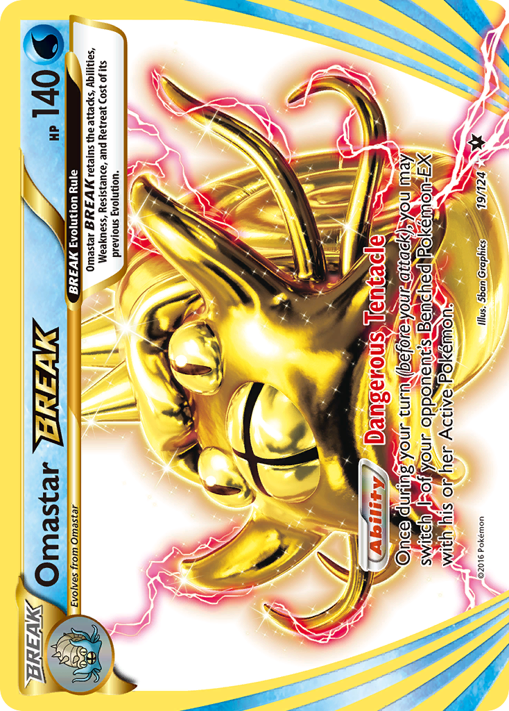 Fates Collide Omastar BREAK #19/124