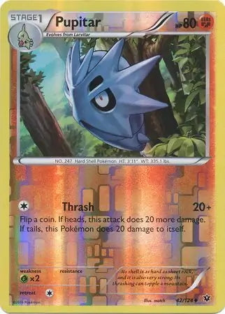 Fates Collide Pupitar #42/124 reverse holo