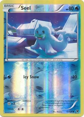 Fates Collide Seel #15/124 reverse holo