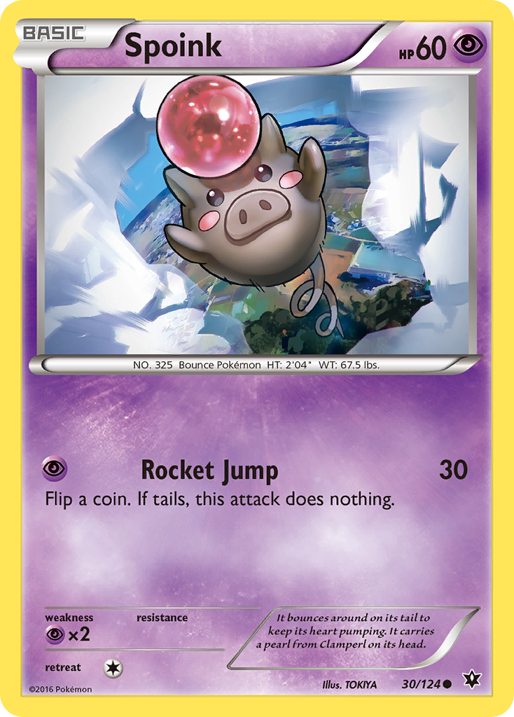 Fates Collide Spoink #30/124