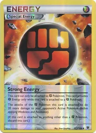Fates Collide Strong Energy #115/124 reverse holo