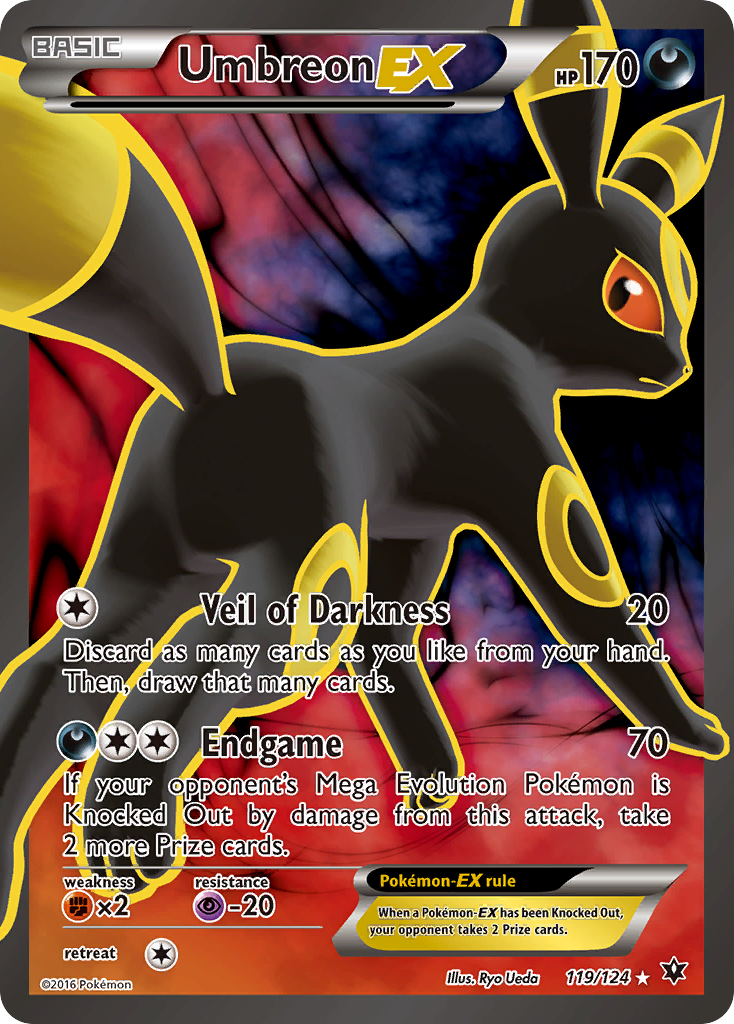 Fates Collide Umbreon EX #119/124