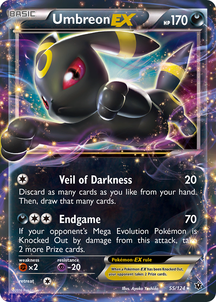 Fates Collide Umbreon EX #55/124