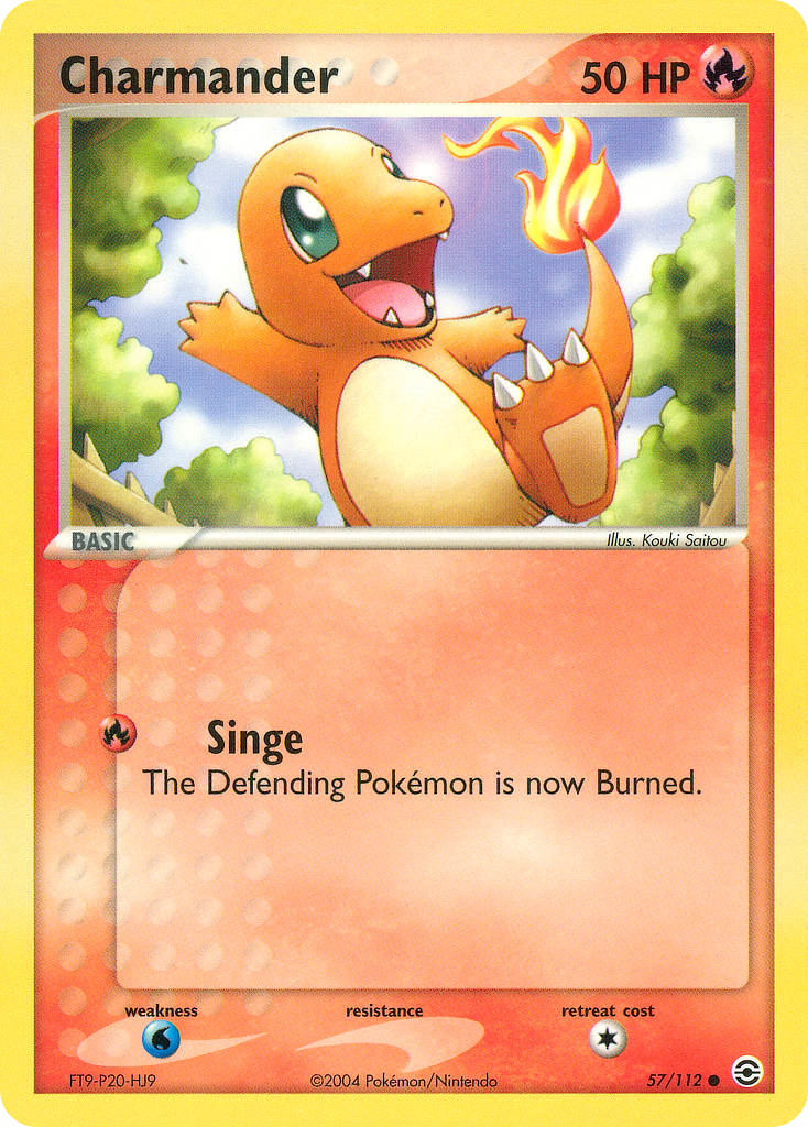 FireRed & LeafGreen Charmander #57/112