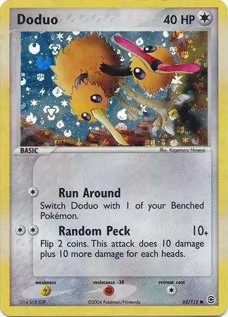 FireRed & LeafGreen Doduo #62/112 reverse holo