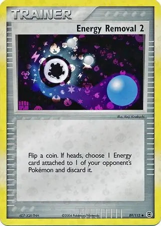 FireRed & LeafGreen Energy Removal 2 #89/112 reverse holo