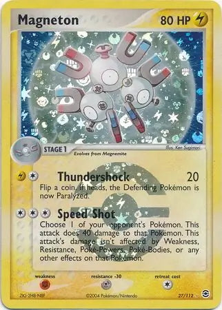 FireRed & LeafGreen Magneton #27/112 reverse holo