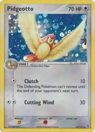 FireRed & LeafGreen Pidgeotto #45/112 reverse holo