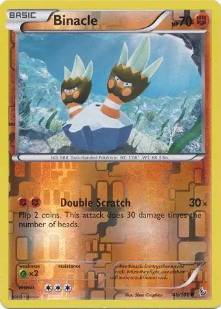 Flashfire Binacle #48/106 reverse holo