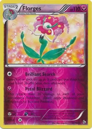 Flashfire Florges #66/106 reverse holo