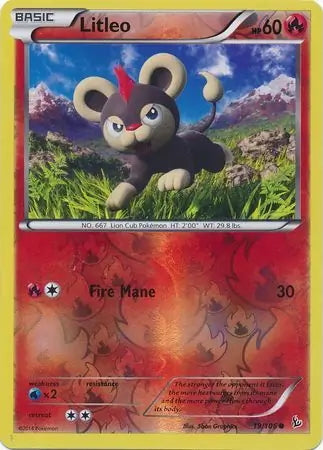 Flashfire Litleo #19/106 reverse holo