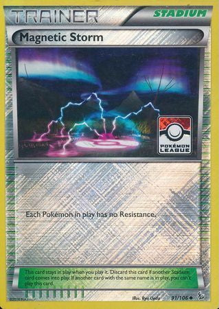 Flashfire Magnetic Storm #91 League Promo