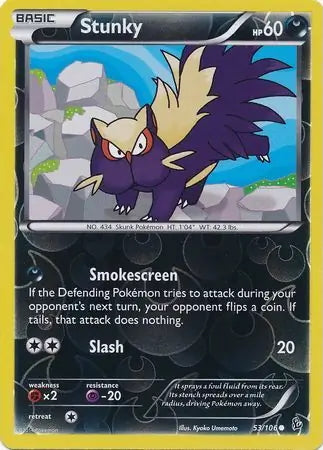 Flashfire Stunky #53/106 reverse holo