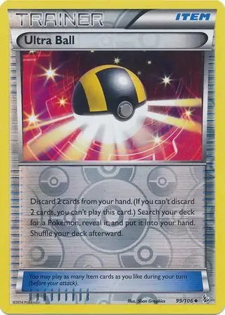 Flashfire Ultra Ball #99/106 reverse holo