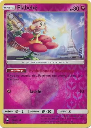 Forbidden Light Flabébé #83/131 reverse holo