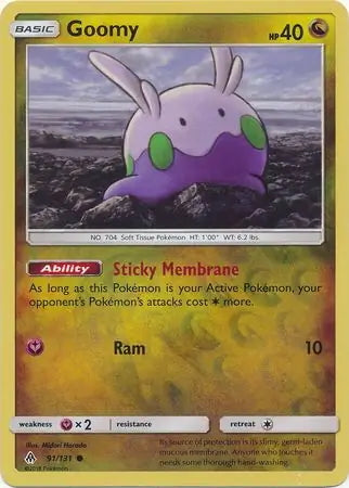 Forbidden Light Goomy #91/131 reverse holo