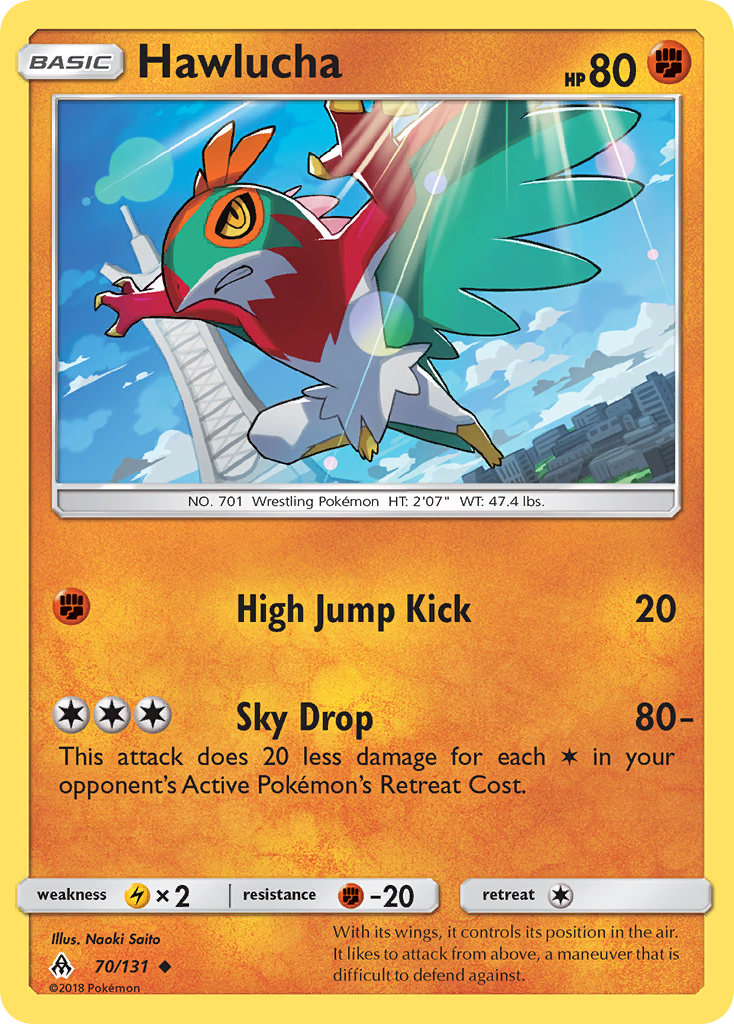 Forbidden Light Hawlucha #70/131
