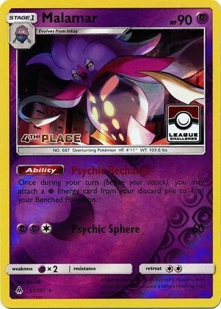 Forbidden Light Malamar #51 Fourth Place League Promo
