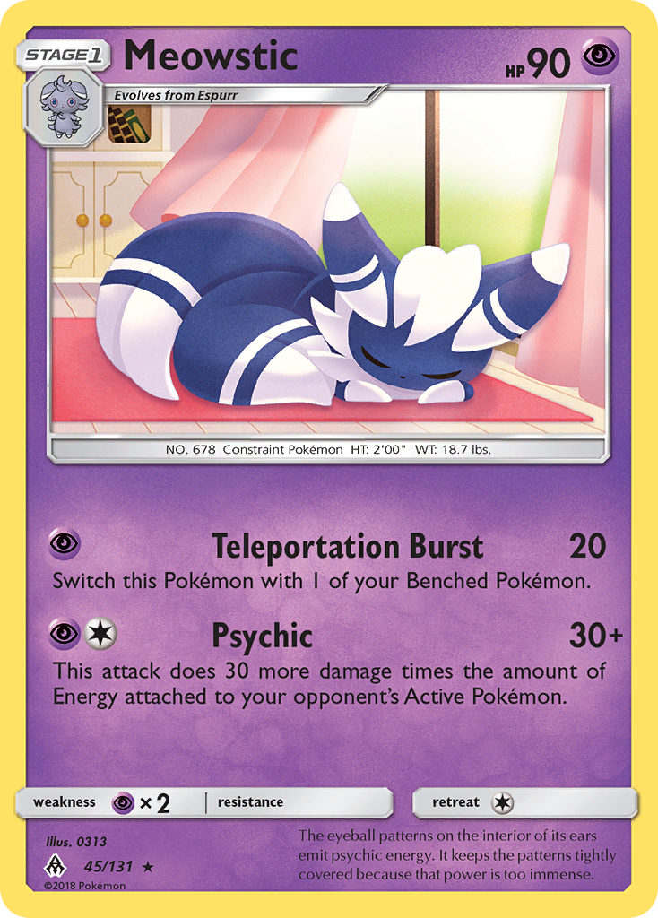 Forbidden Light Meowstic #45/131