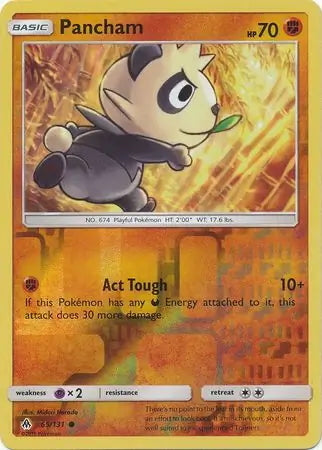 Forbidden Light Pancham #65/131 reverse holo