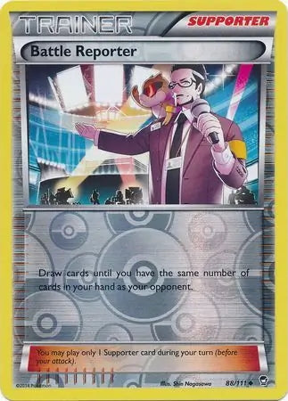 Furious Fists Battle Reporter #88/111 reverse holo