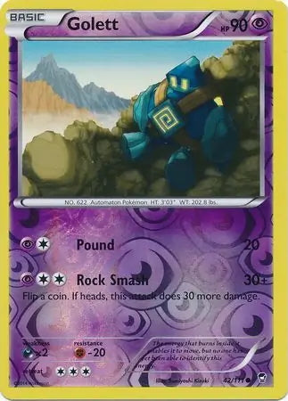 Furious Fists Golett #42/111 reverse holo