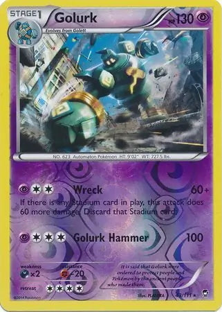 Furious Fists Golurk #43/111 reverse holo