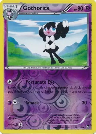 Furious Fists Gothorita #40/111 reverse holo