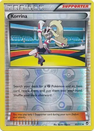Furious Fists Korrina #95/111 reverse holo