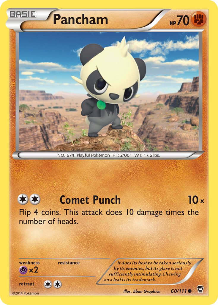 Furious Fists Pancham #60/111