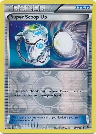 Furious Fists Super Scoop Up #100/111 reverse holo