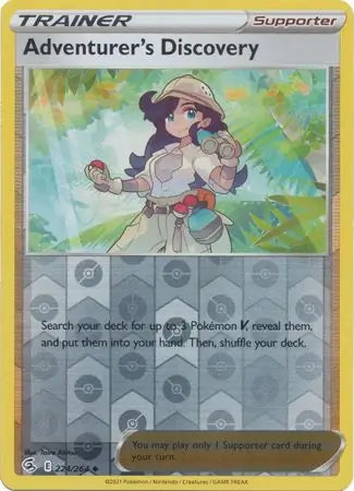 Fusion Strike Adventurer’s Discovery #224/264 reverse holo