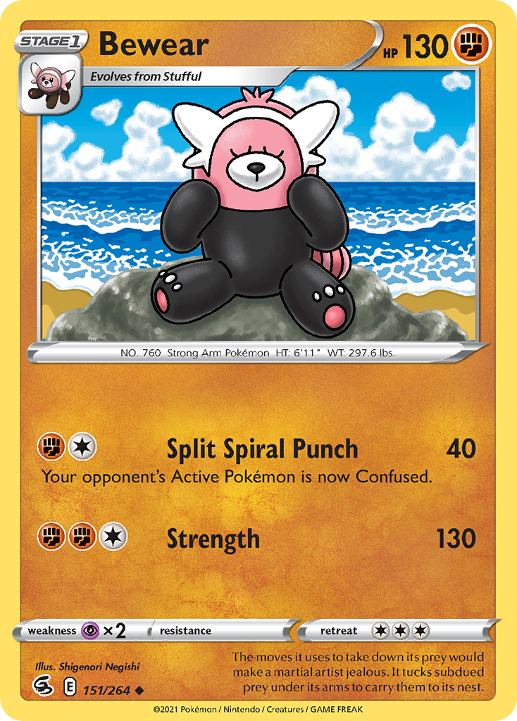 Fusion Strike Bewear #151/264