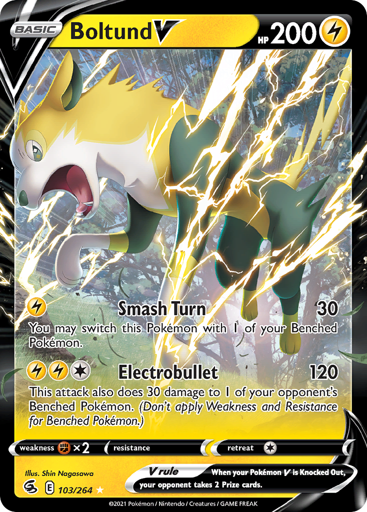 Fusion Strike Boltund V #103/264