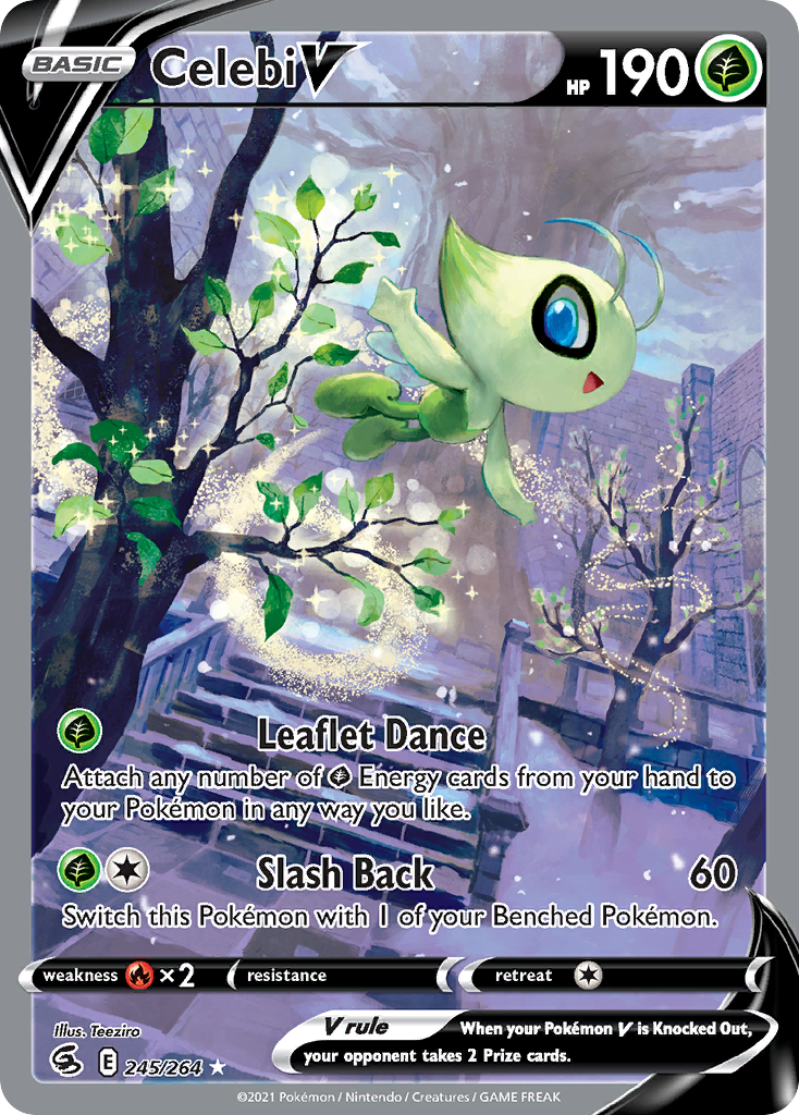 Fusion Strike Celebi V #245/264