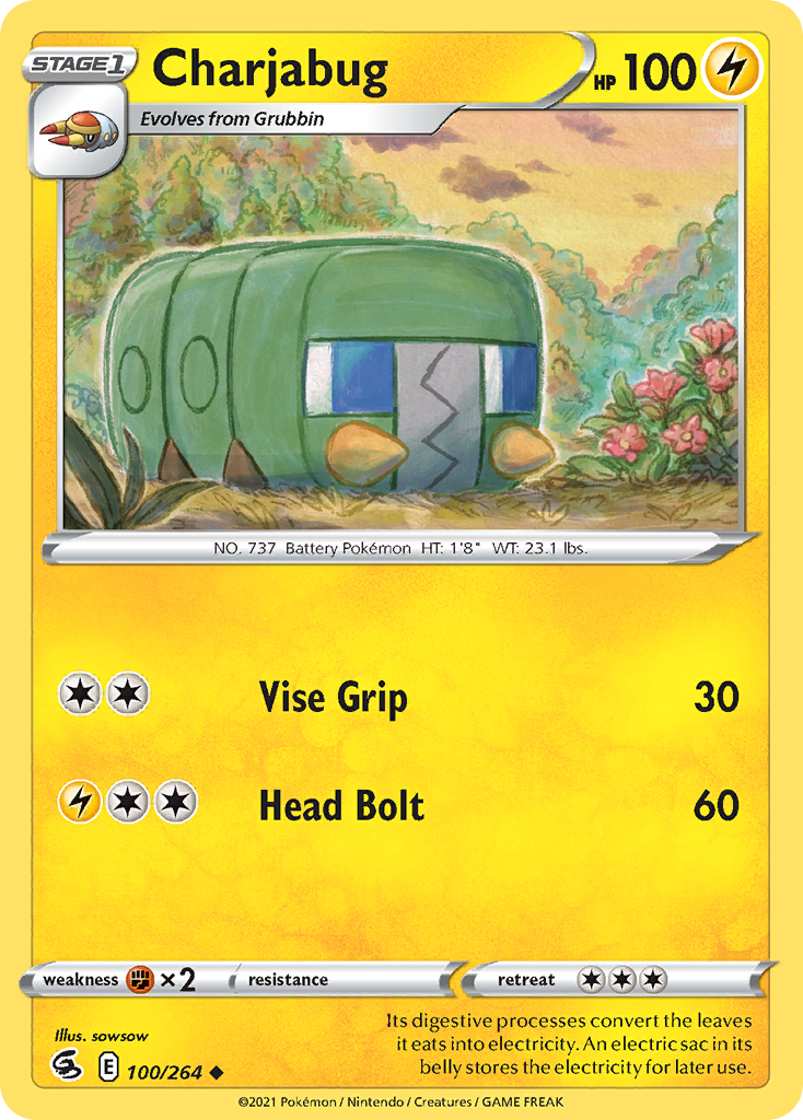 Fusion Strike Charjabug #100/264