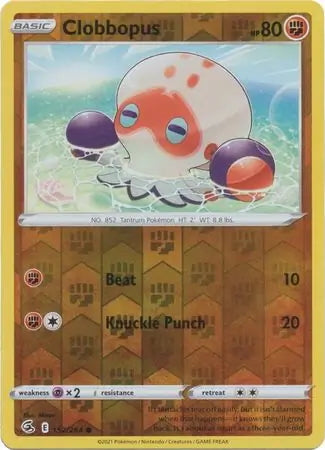 Fusion Strike Clobbopus #152/264 reverse holo
