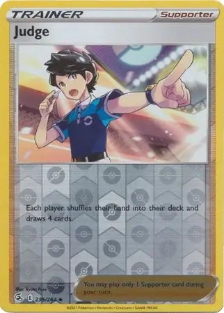 Fusion Strike Judge #235/264 reverse holo