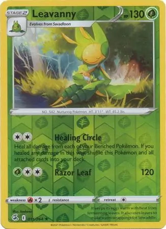 Fusion Strike Leavanny #11/264 reverse holo