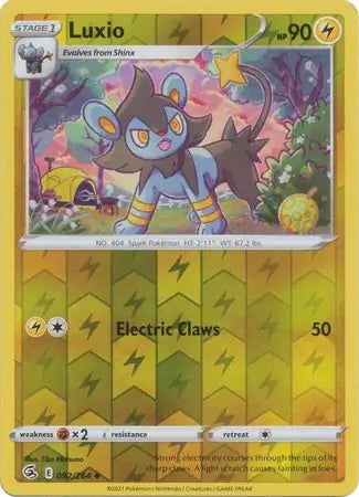 Fusion Strike Luxio #92/264 reverse holo