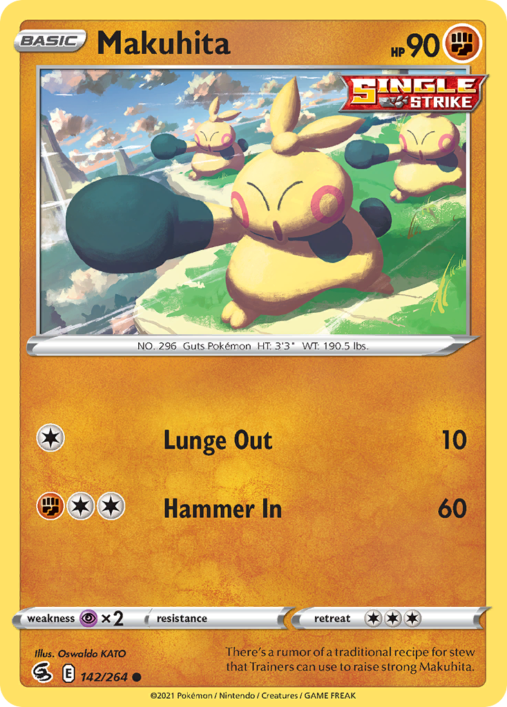Fusion Strike Makuhita #142/264
