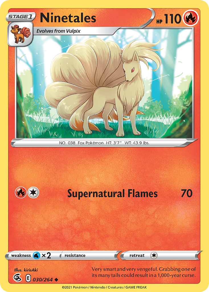 Fusion Strike Ninetales #30/264