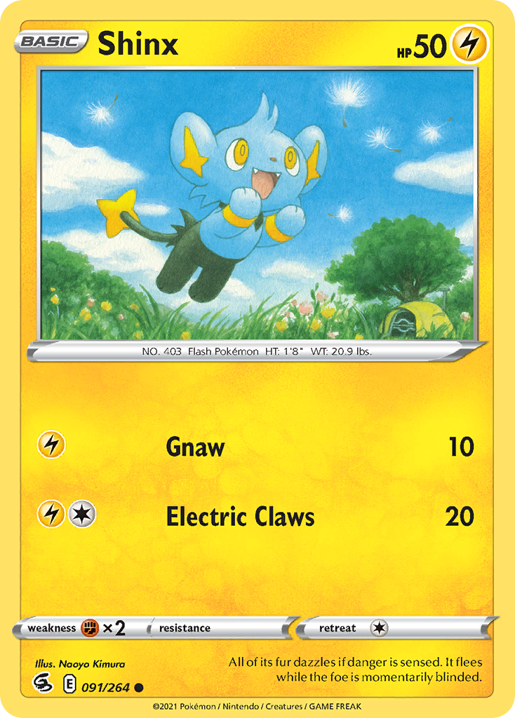 Fusion Strike Shinx #91/264