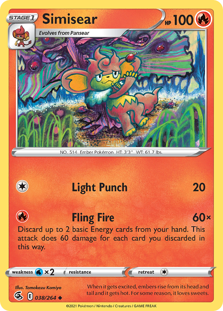 Fusion Strike Simisear #38/264