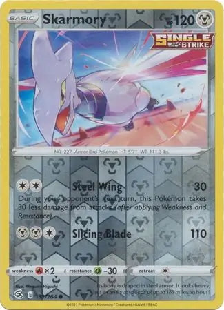 Fusion Strike Skarmory #182/264 reverse holo