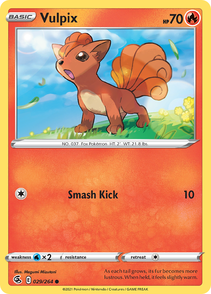 Fusion Strike Vulpix #29/264