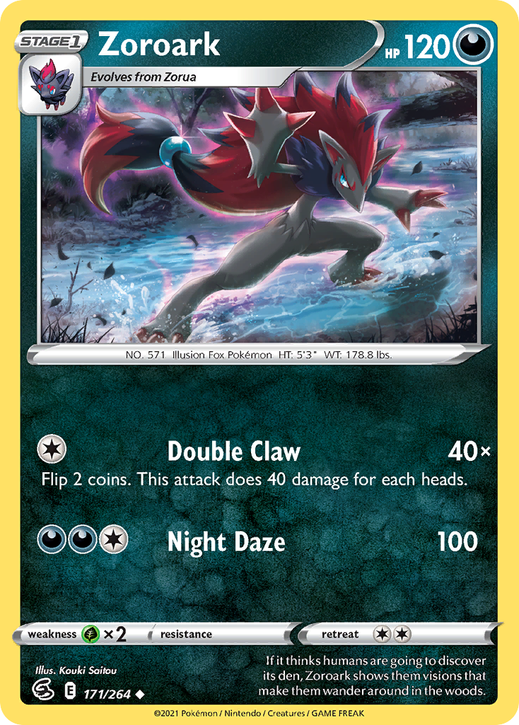 Fusion Strike Zoroark #171/264