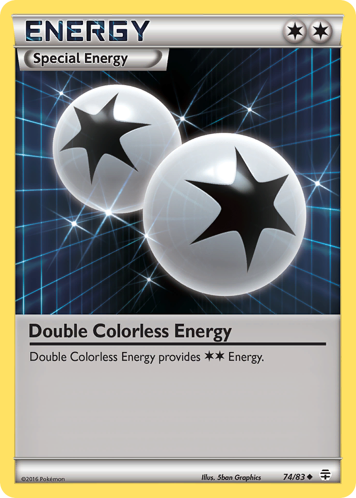 Generations Double Colorless Energy #74/83